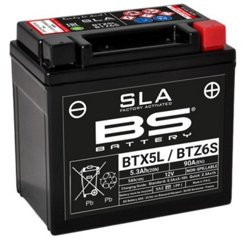 BTX5L / BTZ6S | Batterie BS SLA